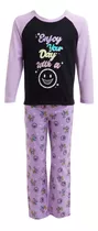 Pijama Niña Full Print Negro Fashion's Park