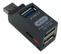 Hub De 4 Portas Transferência Dados Usb 3.0 2.0 Carregar