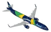 Miniatura Avião 1/200 Gemini Jets Azul A321neo