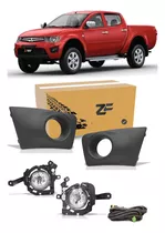 Neblineros Mitsubishi L200 2009 Al 2015 Kit Completo / Zf