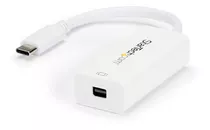 Adaptador Usb C A Mini Displayport Hembra Startech Blanco