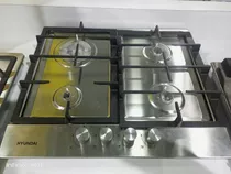 Tope De Cocina 4 Hornillas, 60 Cm, Gas, Acero, Hyundai. 180$