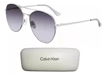 Calvin Klein - Lentes De Sol Ck20121s-045 Para Mujer Color Del Armazón Plateado