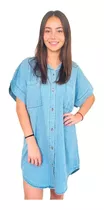 Customs Ba Camisola Camisa Vestidos De Jean Mujer Camisas Ca