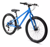 Bicicleta Mtb Tx4.1 R24 De Aluminio 7 Velocidades Azul Turbo