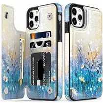 Leto iPhone 12 Case,iPhone 12 Pro Case,flip Folio H767t