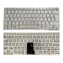 Teclado Sony Vaio Vpc-ca Vpc-cb Plateado S/marco Español