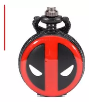 Deadpool:collar Reloj Bolsillo Super Heroe Marvel