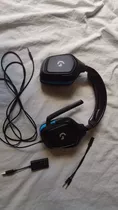 Headset Gamer Logitech G432 - Preto/azul Cor Black