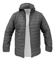 Campera Inflable Flexin Super Abrigada Con Capucha Bolsillos