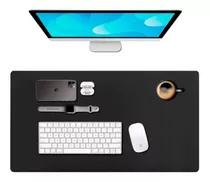 Mouse Pad Deskpad Extra Grande Couro Sint. 90x40 +porta Copo
