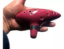 Ocarina 12 Agujeros C Legend Of Zelda Red Unica!! Entrega Ya