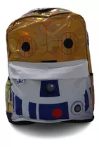 Mochila Espalda Star Wars Tsum Tsum C3po Arturito 38 Cm Alto