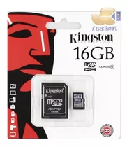 Memoria Micro Sd 16gb Clase 4, Celular Y Camaras Digitales