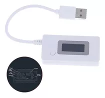 Testador Digital Usb E V8 Medidor Voltagem  Amperagem