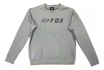 Jm Buzo Liviano Fox Apex Crew Fleece Gris Casual 