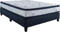 Sommier Americana Divino Super Densidad 1 1/2 Plaza De 188cmx108cm Azul