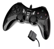 Joystick Gamepad Netmak Speed Dual Shock Para Play 2