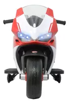 Moto Eléctrica Modelo Ducati A Batería Con Música Y Luces 