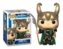 Funko Pop Loki 985 Glow In The Dark Marvel Nuevo Original 