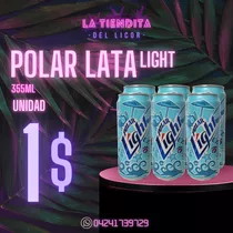 Cerveza Polar Light Lata 