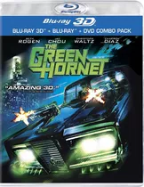 Blu-ray The Green Hornet / El Avispon Verde 3d + 2d + Dvd