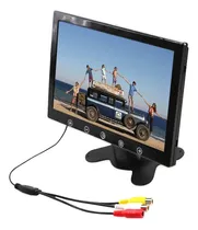 Pantalla Monitor Ajustable 7  Lcd Cámara Retroceso Auto 12v