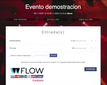 Software Plataforma De Venta De Entradas Y Gestión De Evento