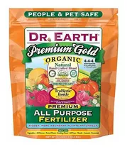 El Dr. Tierra Premium Gold Para Todo Uso De Fertilizantes 4 