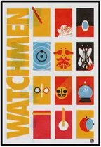 Cuadro Premium Poster 33x48cm Watchmen