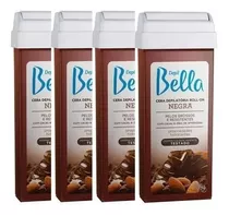 Kit Cera Depilbella Roll On 100g Com 4 Un Todas As Essencias