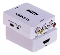 Adaptador Mini Conversor De Hdmi Para Video Composto 3rca Av