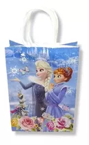 Bolsa Cotillón Regalo Fiesta Frozen Princesa Elsa Ana 3pcs