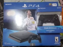 Playstation 4 Slim + 2 Mandos Y 2 Jugos Fisicos