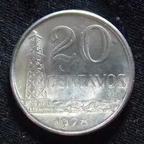 Brasil 20 Centavos 1978 Excelente Km 579.1a