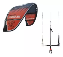 Kite Cabrinha Switchblade 12 M 2021 + Barra + Inflador Nuevo