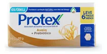 Sabonete Em Barra Aveia E Prebiótico 6 Unidades De 85g Cada Protex