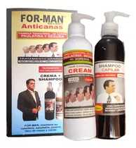 Crema Anticanas 2 En 1 + Shampoo  For Man Secret