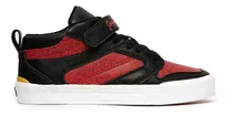 Zapatilla Gangsta Strap Black / Red