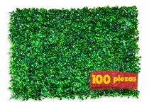 Muro Verde Follaje Artificial Jardin Vertical Mayoreo 100pza