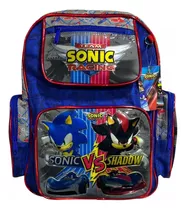 Mochila Sonic Diseño Exclusivo Primaria Calidad Reforzada