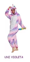 Pijama Kigurumi Unicornio Infantil De 1.00 A 1.40 Mts Niños