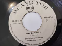 Vinilo Single De Ginette Acevedo Poema 20(a153