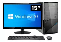 Cpu Intel Core I3 4gb Ram Ssd 120gb Hd 500gb Monitor Led 15 