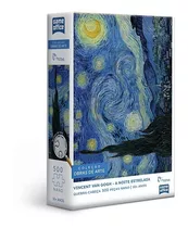 Quebra Cabeça Puzzle Noite Estrelada Van Gogh 500 Peças