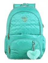 Mochila Grande Dermiwil Capricho Ref. 11899- Verde Água