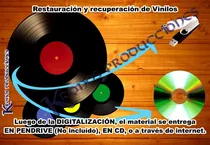 Digitalización Discos De Pasta O Vinilos (incluye Respaldo)