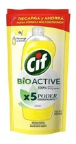 Detergente Cif Limón Bio Active Repuesto Económico X 450 Ml