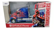 Optimus Prime, Escala 1/24, Jada, 28cms De Largo, Metálico. 