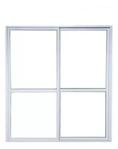 Puerta Ventana Balcón Lebaux Herrero Corrediza Rectangular Aluminio 120x200 Color Blanco